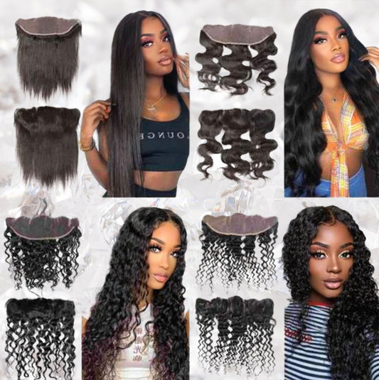 13x4 Transparent Lace Frontal Shipping 100% Human Hair